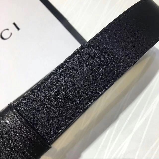 2017 GG top quality leather belt G001 black