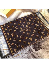 2018 louis vuitton top quality beach towel L286 dark brown