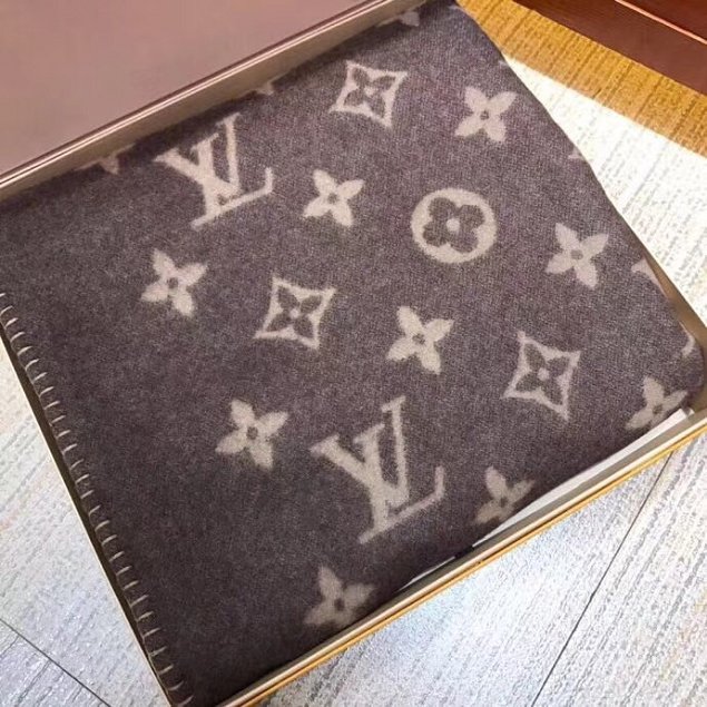 2018 louis vuitton top quality blanket L285 brown