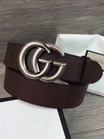 GG original calfskin belt 40mm 114984 dark coffee