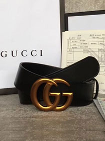 GG original calfskin belt 30mm 414516 black