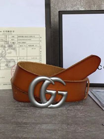 GG original calfskin belt 30mm 414516 brown