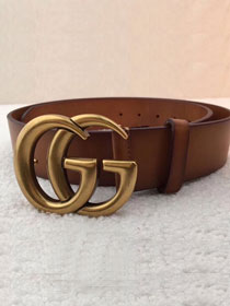 GG original calfskin belt 40mm 409416 caramel