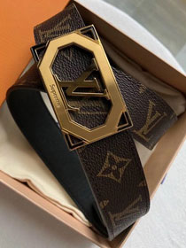 Louis vuitton original monogram 35mm belt M9154 