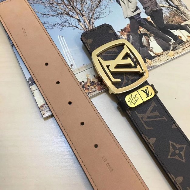 Louis vuitton original monogram canvas 40mm belt M9236Q 
