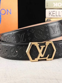 Louis vuitton original calfskin 38mm belt M9245Q 