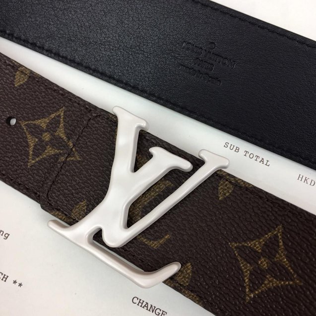 Louis vuitton original monogram 40mm belt MP126 