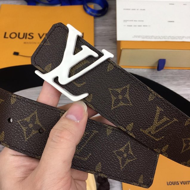 Louis vuitton original monogram 40mm belt MP126 