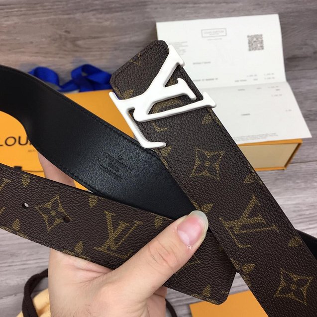 Louis vuitton original monogram 40mm belt MP126 