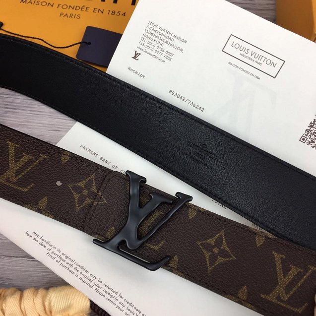 Louis vuitton original monogram 40mm belt MP126 