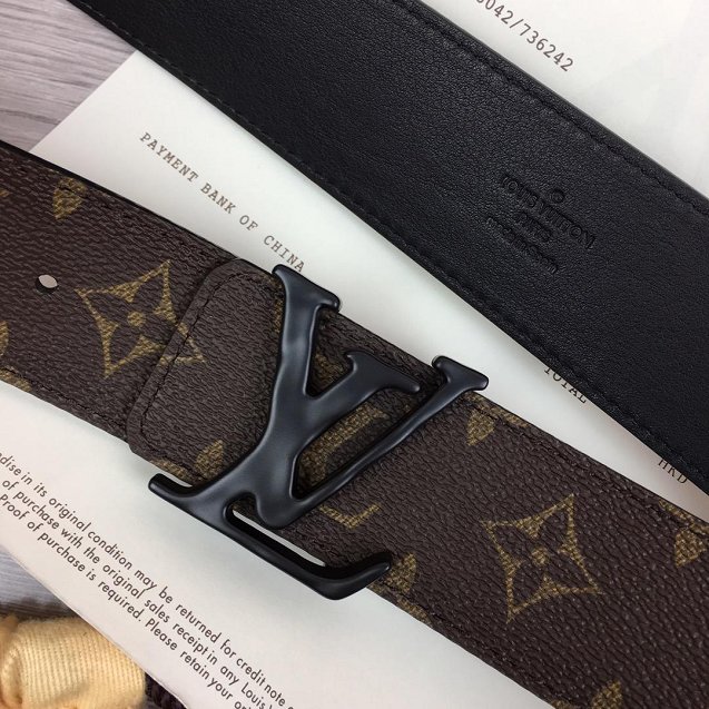 Louis vuitton original monogram 40mm belt MP126 
