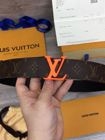 Louis vuitton original monogram 40mm belt MP126 