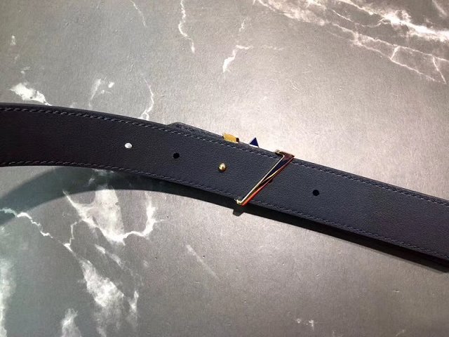 Louis vuitton original epi leather twist 30MM belt M9361U pink
