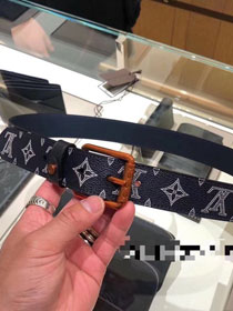 Louis vuitton original monogram Ink Voyager 35mm belt M0047Q