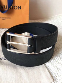 Louis vuitton original calfskin 35mm belt m6117 black