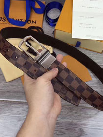 Louis vuitton original damier ebene 40mm belt M9075