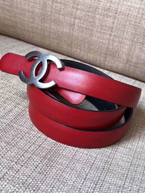 CC original calfskin belt A0535 red
