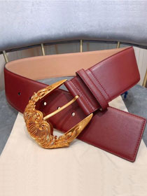 Vercase original calfskin 70mm belt VS0003 bordeaux