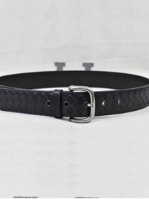 BV original calfskin 40mm belt V0002 navy blue