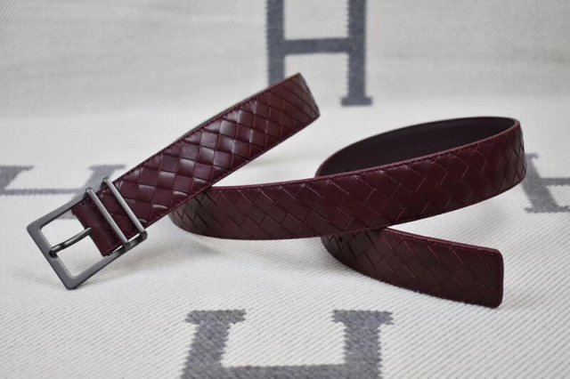 BV original calfskin 40mm belt V0002 wine red