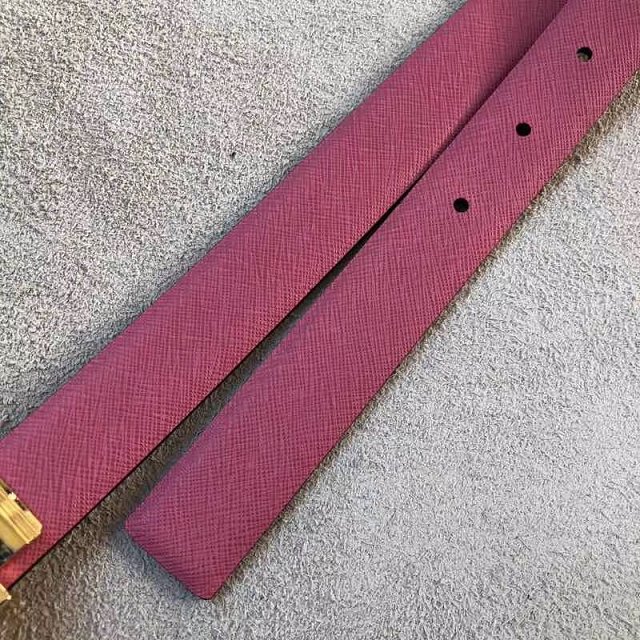 Feragamo gancini original calfskin belt 25mm F0014 burgundy