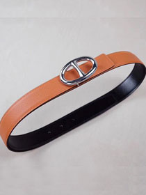 Hermes original calfskin athena belt 32mm H065558 black