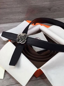 Hermes original togo leather belt 32mm H066057 black