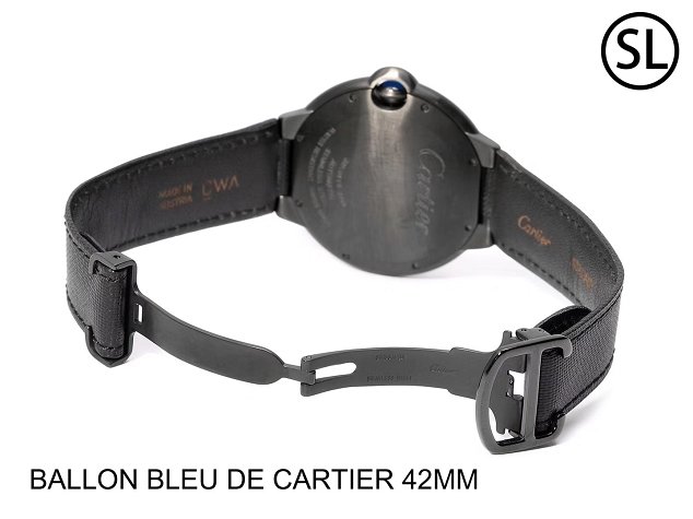 Cartier ballon bleu de large mechanical watch WSBB015 black