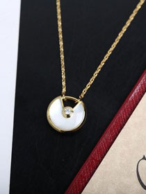 Cartier amulette de necklace B3047100 white