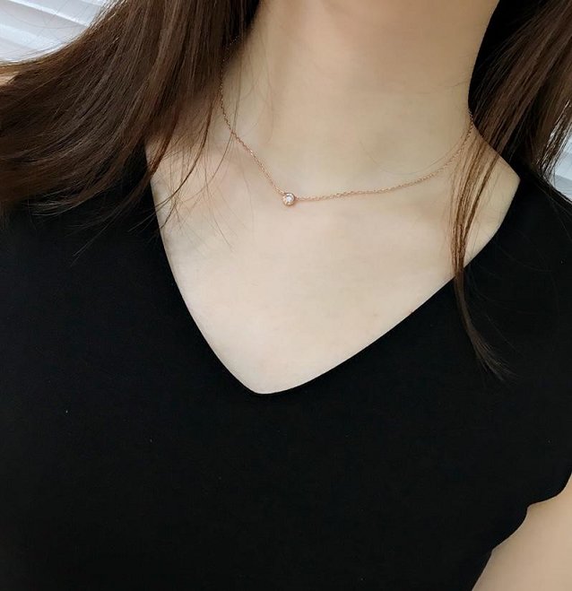 Cartier top quality diamants legers necklace B7224516