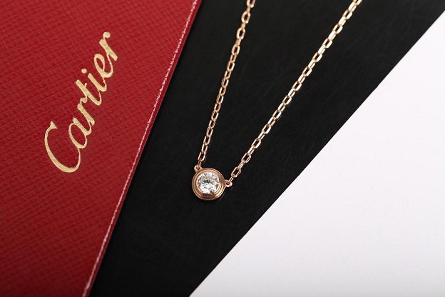 Cartier top quality diamants legers necklace B7224516