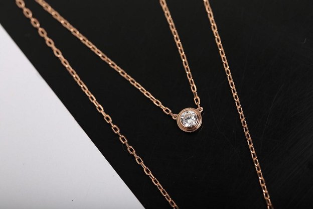 Cartier top quality diamants legers necklace B7224516