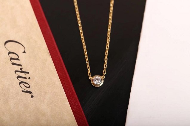 Cartier top quality diamants legers necklace B7224516