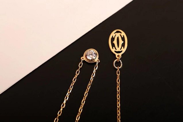 Cartier top quality diamants legers necklace B7224516