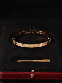 Cartier top quality love small diamond bracelet N6710617