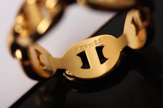 Hermes chaine ancre enchainee ring H218623