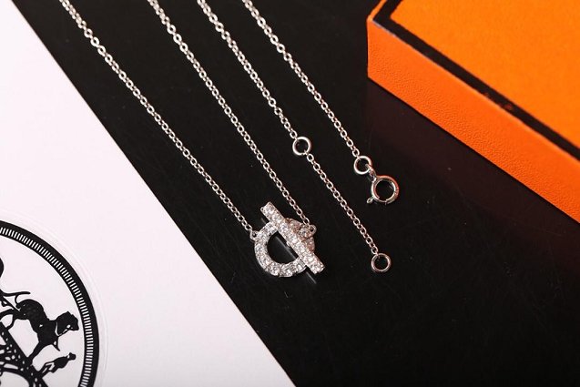 Hermes chaine ancre necklace H104998