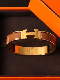 Hermes clic H bracelet H700001 coffee