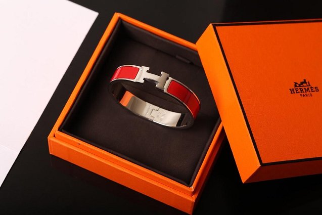 Hermes clic H bracelet H700001 red