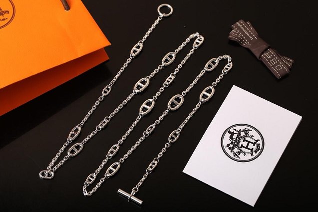 Hermes farandole long necklace 120cm H105202