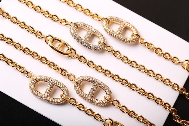Hermes farandole long necklace 160cm H105201