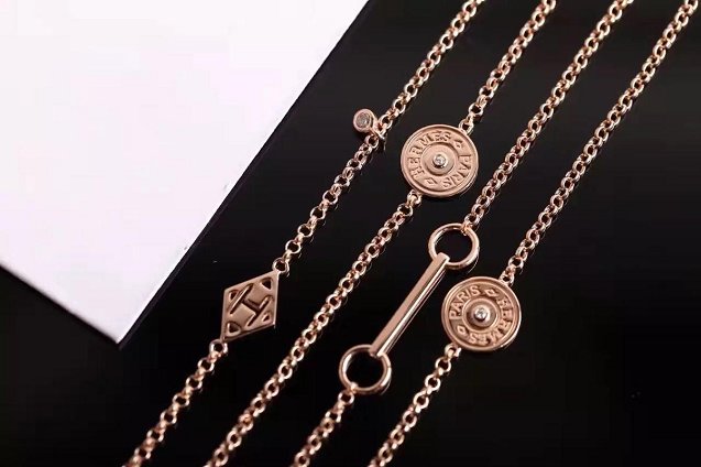 Hermes ronde multi necklace H109050 