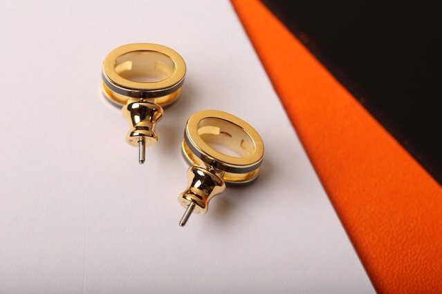 Hermes top quality H earrings H217599 black