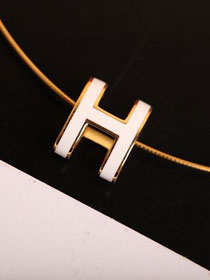 Hermes top quality H pendant H216335 white