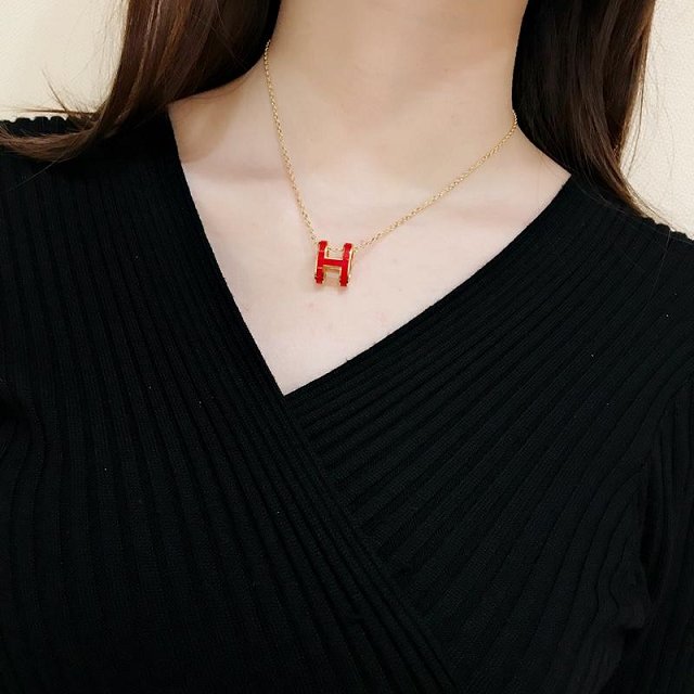 Hermes top quality H pendant H216336 red
