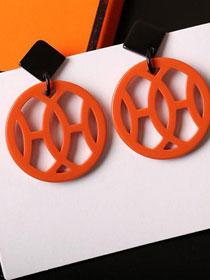 Hermes top quality resin earrings H217594 