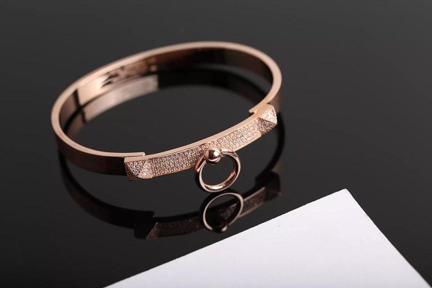 Hermes Collier de Chien diamond bracelet H213415
