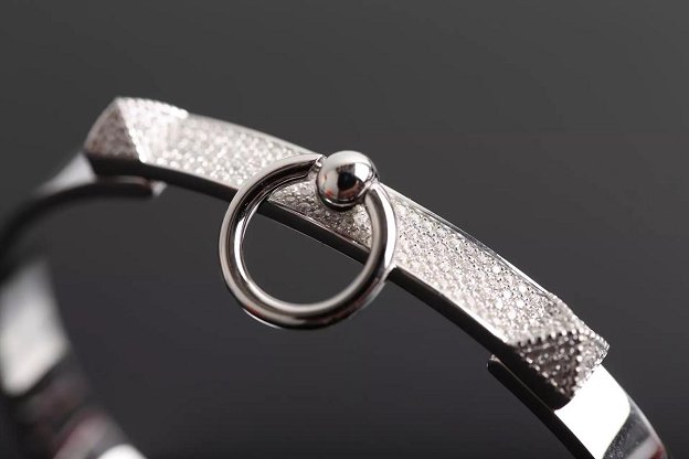 Hermes Collier de Chien diamond bracelet H213415