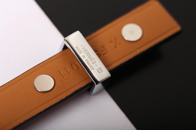 Hermes mini dog  double rour bracelet H071673 red