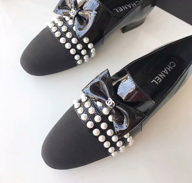 2019 CC lambskin loafers G34787 black